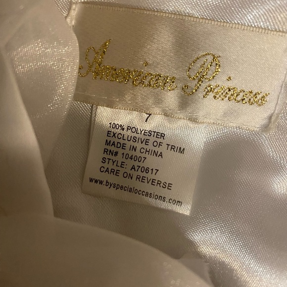 American Princess flower girl dress size 7 - Picture 4 of 7